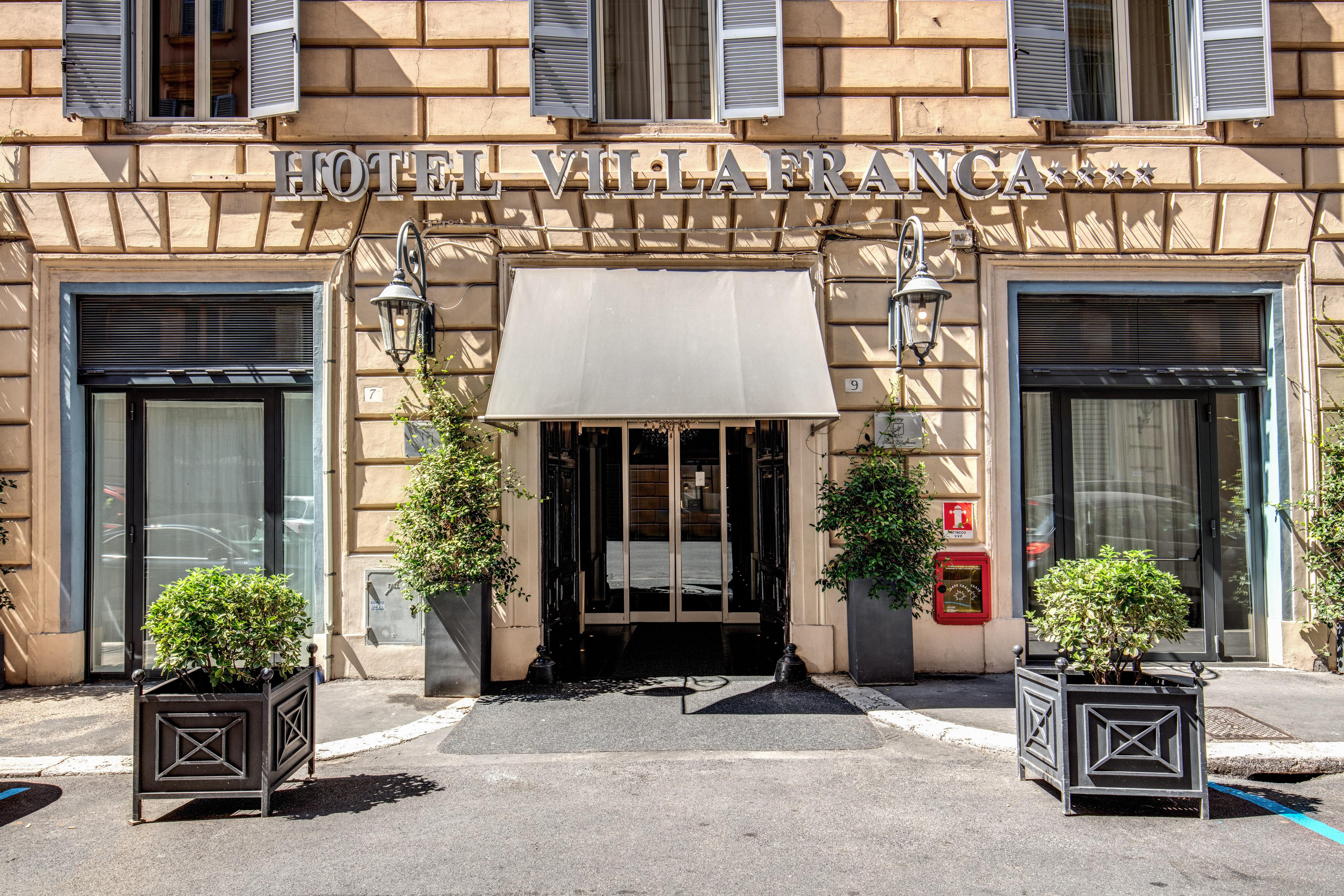 Hotel Villafranca Rom Eksteriør billede