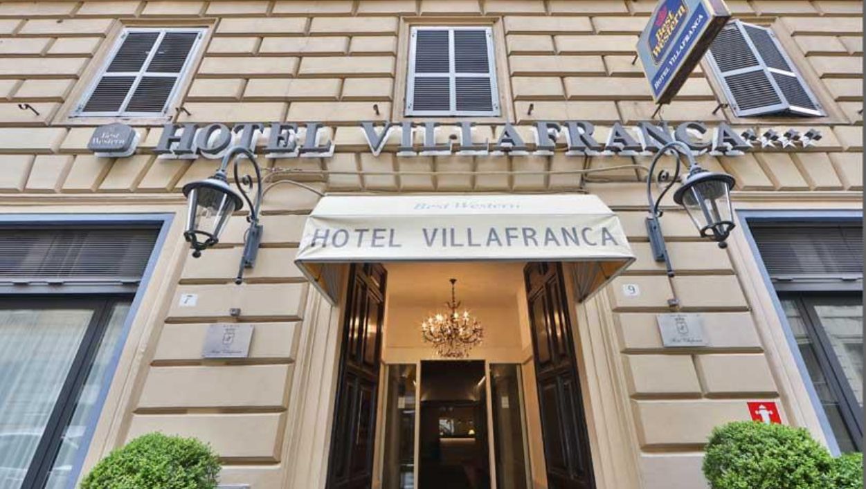 Hotel Villafranca Rom Eksteriør billede